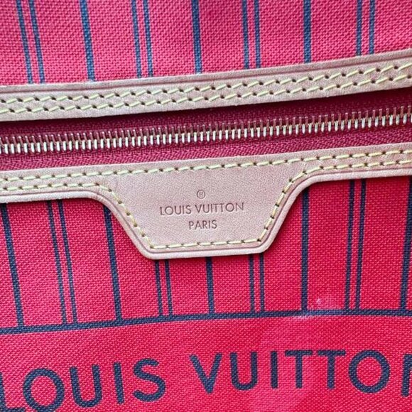 Louis Vuitton  Neverfull MM Monogram Canvas Tote Bag Brown - Picture 13 of 14